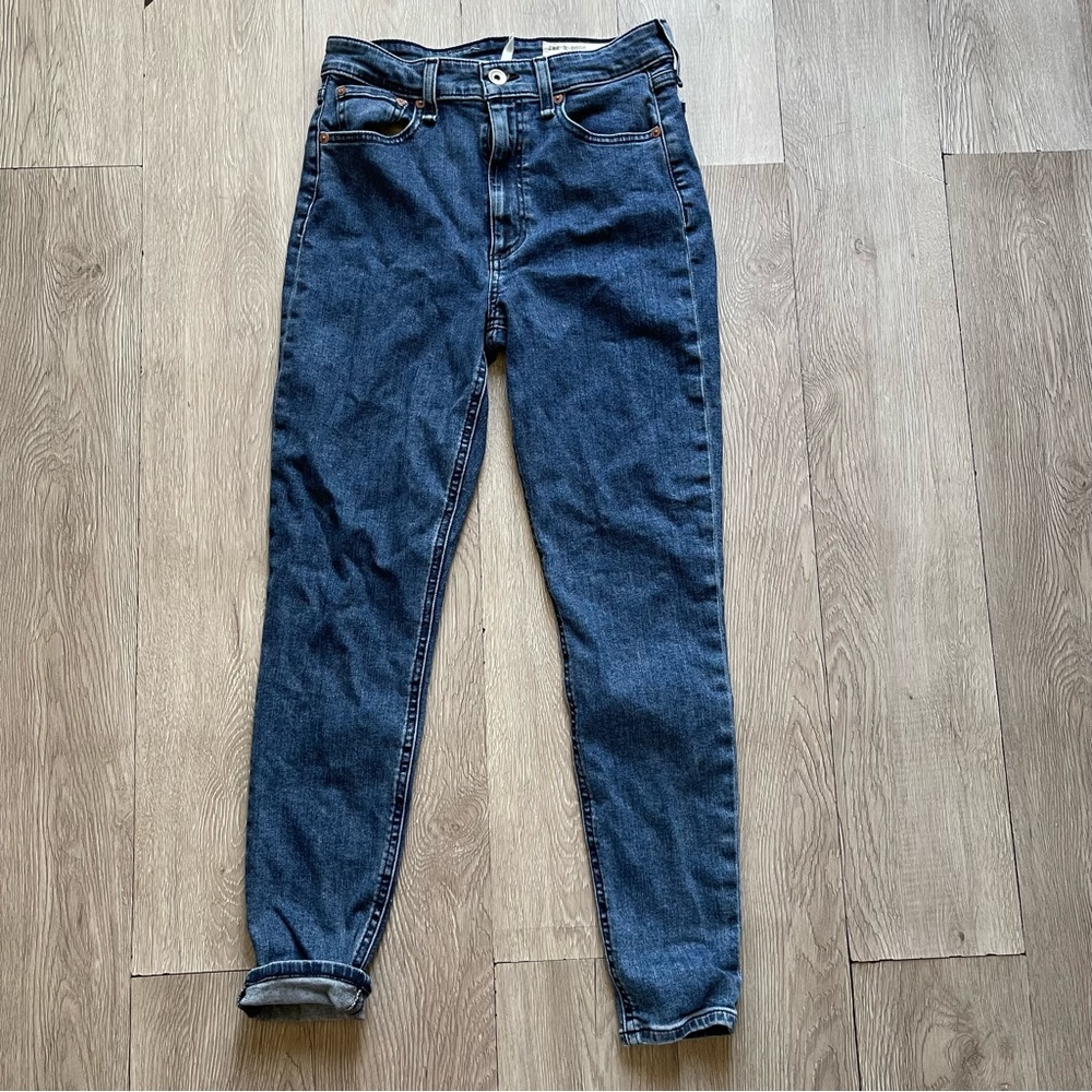 Rag and bone Nina High Rise Ankle Skinny Size 27
